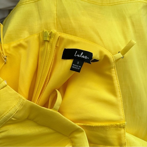 LULU’S BRILLIANT FLIRT TAFFETA BUSTIER MINI BODYCON DRESS - Picture 14 of 14